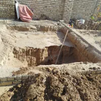 خونه باغ نیم ساخته پشت پارک زیتون..|فروش خانه و ویلا|آران و بیدگل, |دیوار