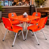 میز و صندلی پلاستیکی برای فسفود رستورانی و مراسمات