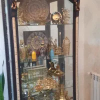 بوفه چوبی تمیز وشیک در حد نو|بوفه، ویترین، کنسول|تهران, ستارخان|دیوار