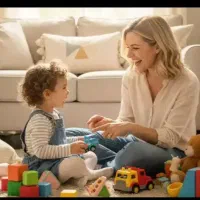 پرستاری از کودک شما به همراه یادگیری و بازی