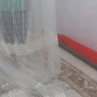 ۶متر پرده نو اصلا استفاده نشوده|پرده، رانر، رومیزی|ملایر, |دیوار