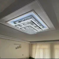 لوستر کهکشانی و صفحه ای مدرن|لوستر و چراغ آویز|همدان, |دیوار