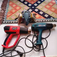 سشوار صنعتی رونیکس پیستوله سایه پاشه ماسک شیمایی