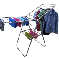 بندرخت تمام استیل نگیر و لعابدار|بندرخت و رخت‌آویز|قم, ولیعصر|دیوار