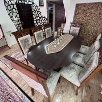 مبل ۹ نفره هخامنشی و میزنهارخوری|مبلمان خانگی و میز عسلی|اسلامشهر, شهرک واوان|دیوار