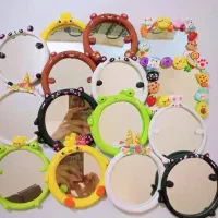 آینه خمیری دست ساز فانتزی