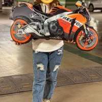 طرح موتور آغوشی و ویترینی/ رپسول/ هوندا کد 53