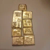 شمش نقره آب شده