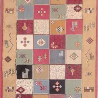 قالیچه گبه ۲ متری