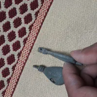 انگشتروزنگوله دوعددگردنی سلجوقی|کلکسیون اشیاء عتیقه|گنبد کاووس, |دیوار