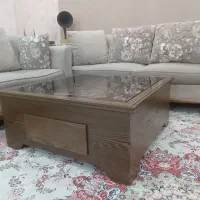 فروش فوری مبلمان راحتی ۹نفره|مبلمان خانگی و میز عسلی|تهران, شهرک گلها|دیوار