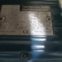 پمپ ۱ اسب بشقابی ایتالیایی عالی|ابزارآلات|اصفهان, قلعه طبره|دیوار