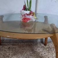 میز غذاخوری ۶ نفره نراد با شیشه