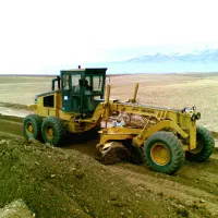 راننده گریدر و بادیکار