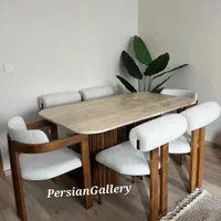 میزوصندلی.ناهارخوری آناشید/با چوبِ راش|میز و صندلی غذاخوری|تهران, شهرک صدرا|دیوار