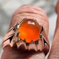 انگشتر عقیق یمنی طبیعی|جواهرات|تهران, سلسبیل شمالی|دیوار