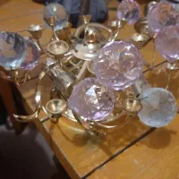 لوستر با گوی های شیشه ای|لوستر و چراغ آویز|اهواز, زندوکیلی|دیوار