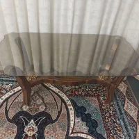 مبل ۷ نفره با میز جلوی مبل و دوتا عسلی وآینه|مبلمان خانگی و میز عسلی|تهران, هفده شهریور|دیوار