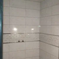 کاشیکاری و انجام پله