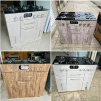 اجاق گاز طرح فر کابینت دار در رنگبندی متنوع|اجاق گاز و لوازم برقی پختوپز|رشت, رشتیان|دیوار