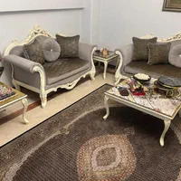 مبلمان 7 نفره و میزناهارخوری6 نفره و بوفه و عسلی|مبلمان خانگی و میز عسلی|تهران, هروی|دیوار