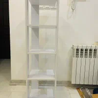 استند طبقاتی کتابخانه چوبی نو