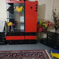 کمد بچه شمعدان ومیز تی وی|بوفه، ویترین، کنسول|تویسرکان, |دیوار