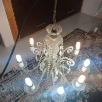 لوستر 8 شاخه با 3عدد دیواری