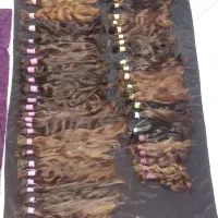 فروش ۳کیلو مو  خام رنگی برای اکستنش و کلاهگیس