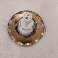 پایه چراغ هالوژن به همراه لامپ led ۵ وات