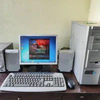 سیستم ۴۵۰۰ با رم ۳ ddr2 هارد ۱۶۰ گرافیک ۵۱۲|رایانه رومیزی|چالوس, |دیوار