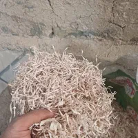 پوشال خراطی، خاک اره، چوب سوزندنی