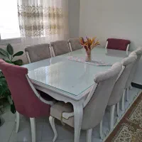 میز ناهار خوری ۸ نفره در حد