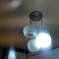 لوستر ۳شاخه کاملا سالم|لوستر و چراغ آویز|تهران, ازگل|دیوار