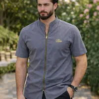 پیراهن نیم آستین