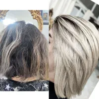 لایت‌ آمبره بالیاژ احیا صافی(تضمینی)میکاپ،شینیون