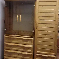 کمد بوفه چوب روس