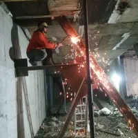 تخریب ساختمان وبرشکاری حرفه ای