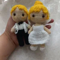 عروسک دستبافت جهیزیه سیسمونی لیف