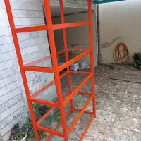 قفسه فلزی ۵ طبقه با شیشه