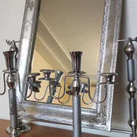 آیینه و شمعدان