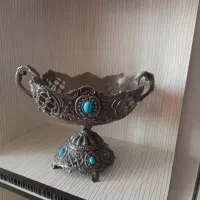 گشگول ومیوه خوری سینی جا دستمالی و قندان دکوری