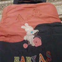 تشک بچه با بالشت و پتو کاملا نو