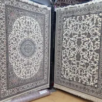 فرش ماشینی طرح نائین اصفهان دستباف گونه ۱۲/۹/۶متری|فرش|اصفهان, نصرآباد|دیوار