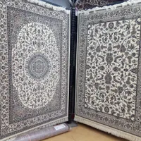فرش ماشینی طرح نائین اصفهان دستباف گونه ۱۲/۹/۶متری|فرش|اصفهان, نصرآباد|دیوار