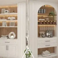 اجرای کابینت و کمد دیواری  به صورت درصدی