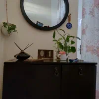 جاکفشی با آینه گرد بزرگ۳۸۰۰۰۰۰|جاکفشی، کمد، دراور|قوچان, |دیوار