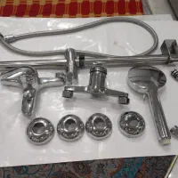 شیرآلات *روشویی*اجاق گاز ۵شعله شیشه ای