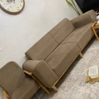 مبل راحتی همراه بامیزوسط وعسلی سالم ونو
