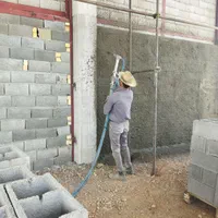 سیمان کاری با دستگاه شات بدون نصب داربست|خدمات پیشه و مهارت|شاهین‌شهر, فردوسی|دیوار